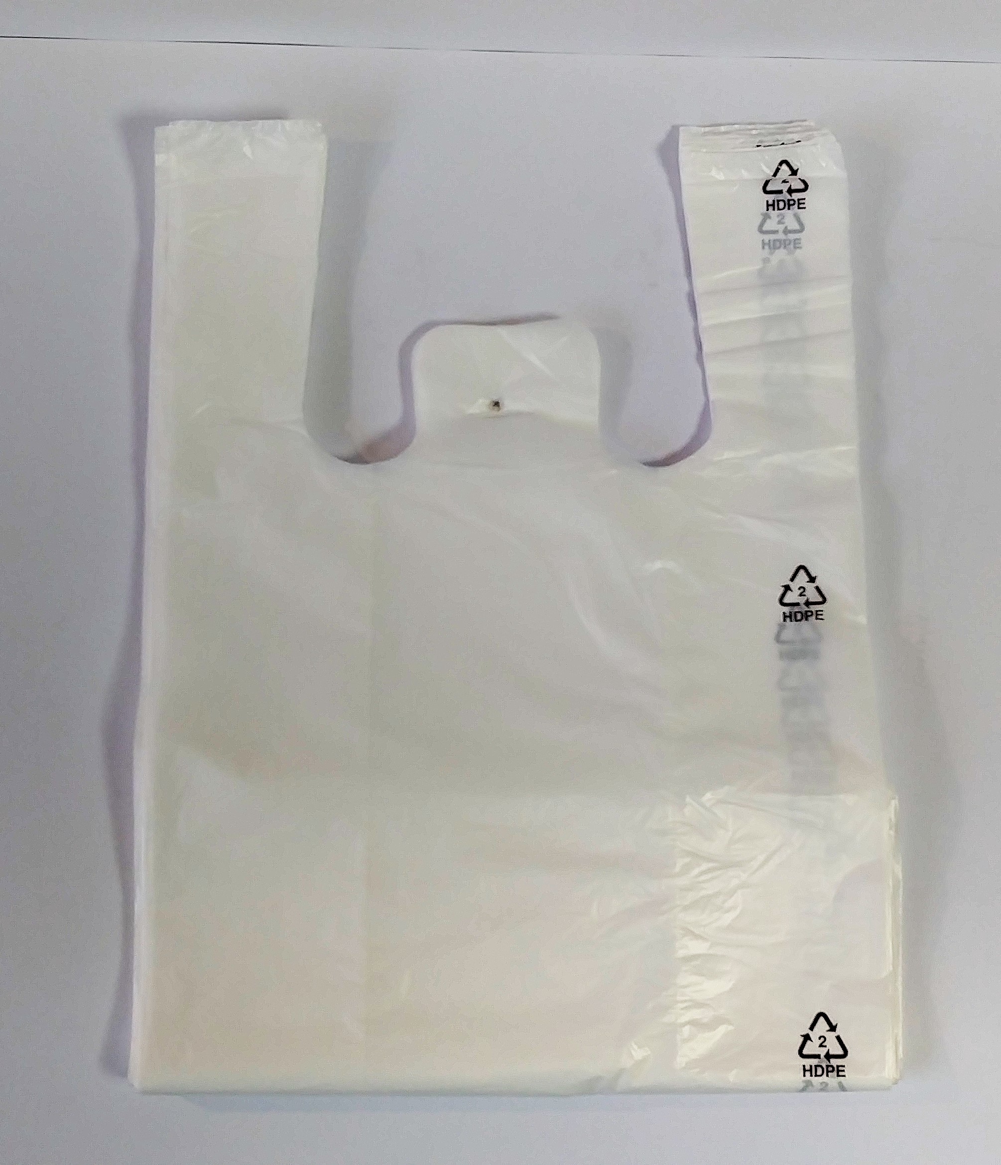 Taška mikrotenová odtrhovací BÍLÁ