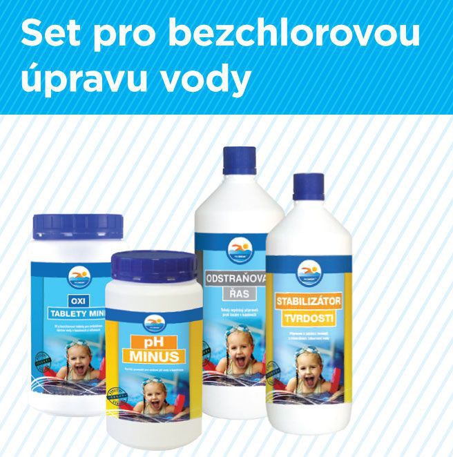 Set pro bezchlórovou úpravu vody(SADA)