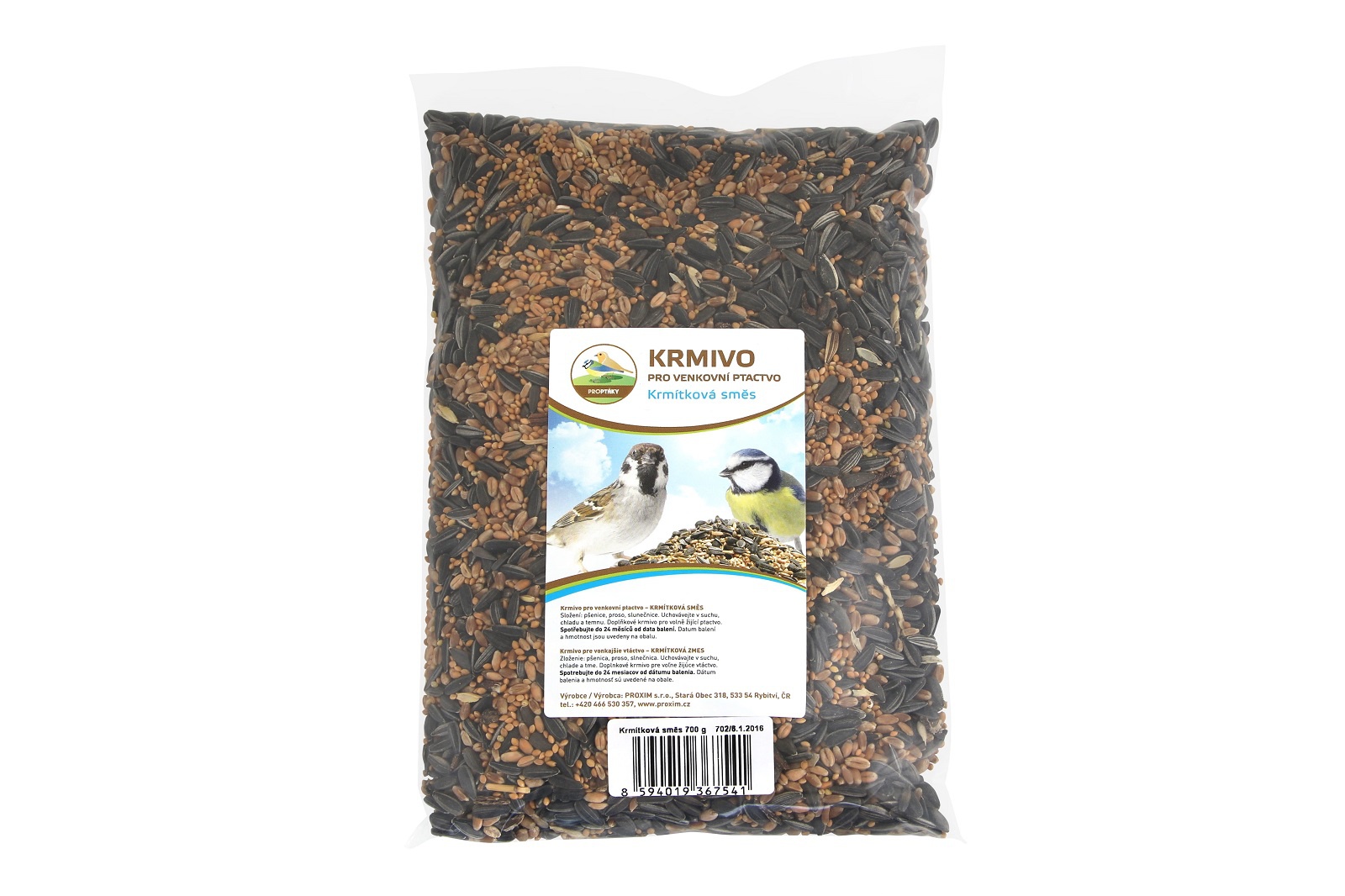 Proxim krmivo pro venkovní ptactvo 0