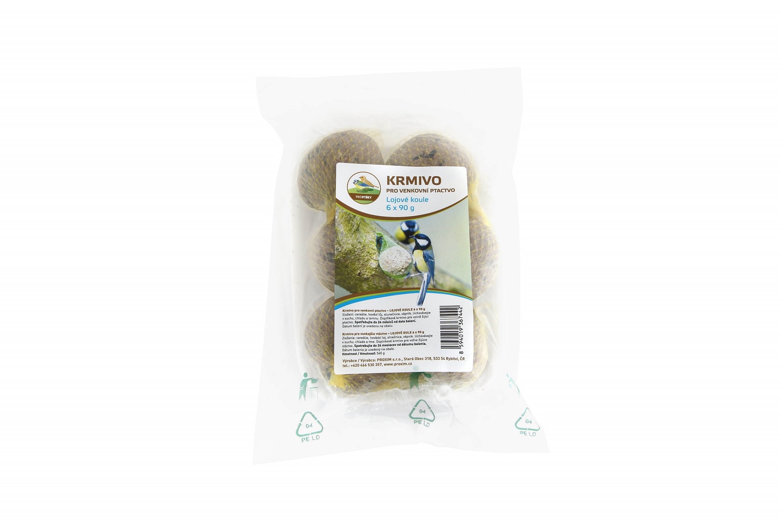 Proxim lojové koule 6x 90 g Proxim