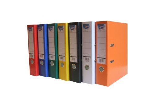 Pořadač pákový A4 8 cm červený PP plus HIT Office 355.06 Papermax-cz