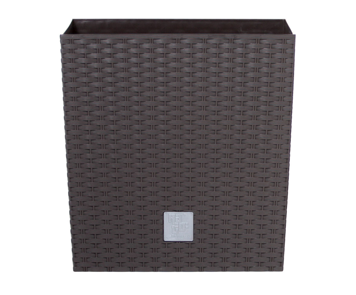 Prosperplast Květináč Rato Low 40 - hnědá Prosperplast