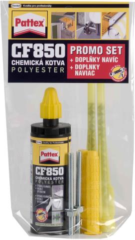 Pattex Chemická kotva CF 850 promo set 165ml Distrimo-cz