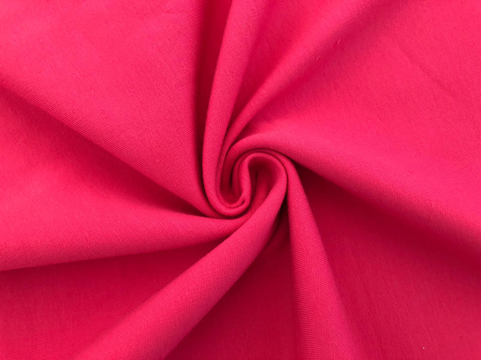 Teplákovina elastická cyklámen