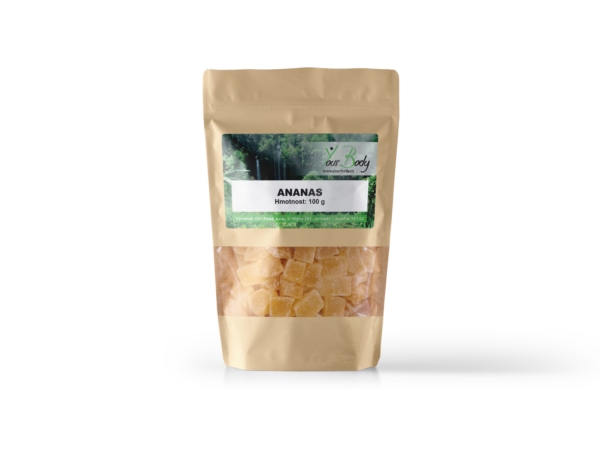 Ananas kostičky 100g IDC-FOOD s.r.o.