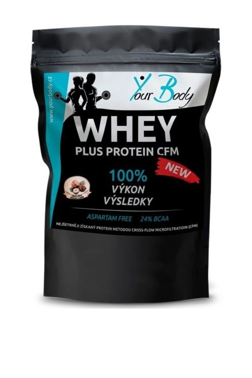 Whey Plus Protein Lískový Ořech 1kg IDC-FOOD s.r.o.
