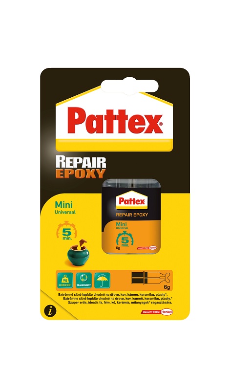 Pattex Repair Epoxy Mini Universal 6ml Distrimo-cz