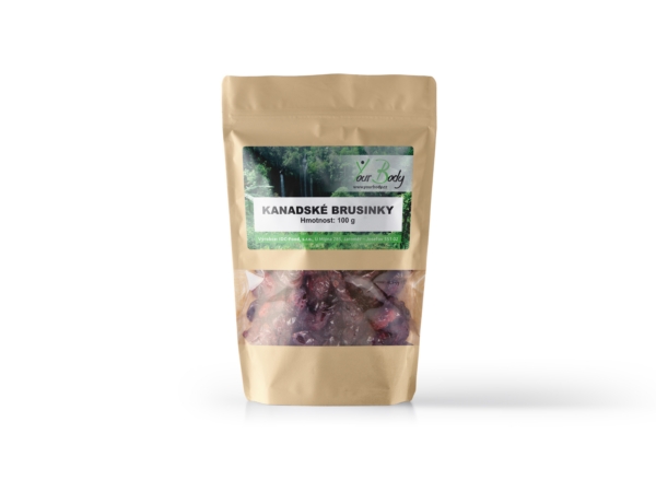 Kanadské brusinky 100g IDC-FOOD s.r.o.