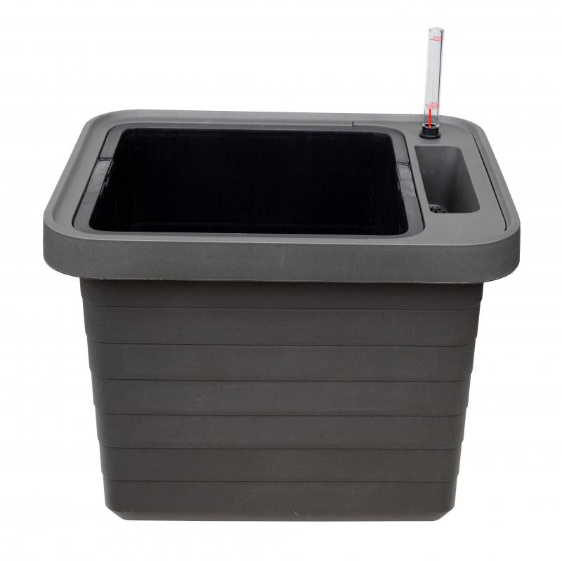 Plastia Samozavlažovací truhlík Berberis Uno - antracit Plastia