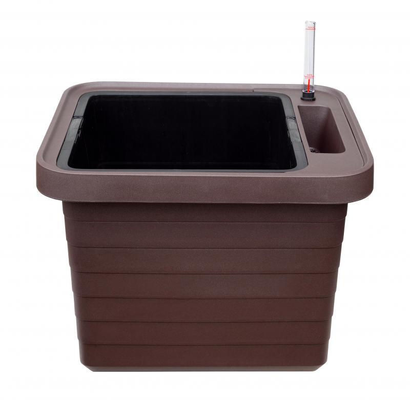 Plastia Samozavlažovací truhlík Berberis Uno - čokoládová Plastia