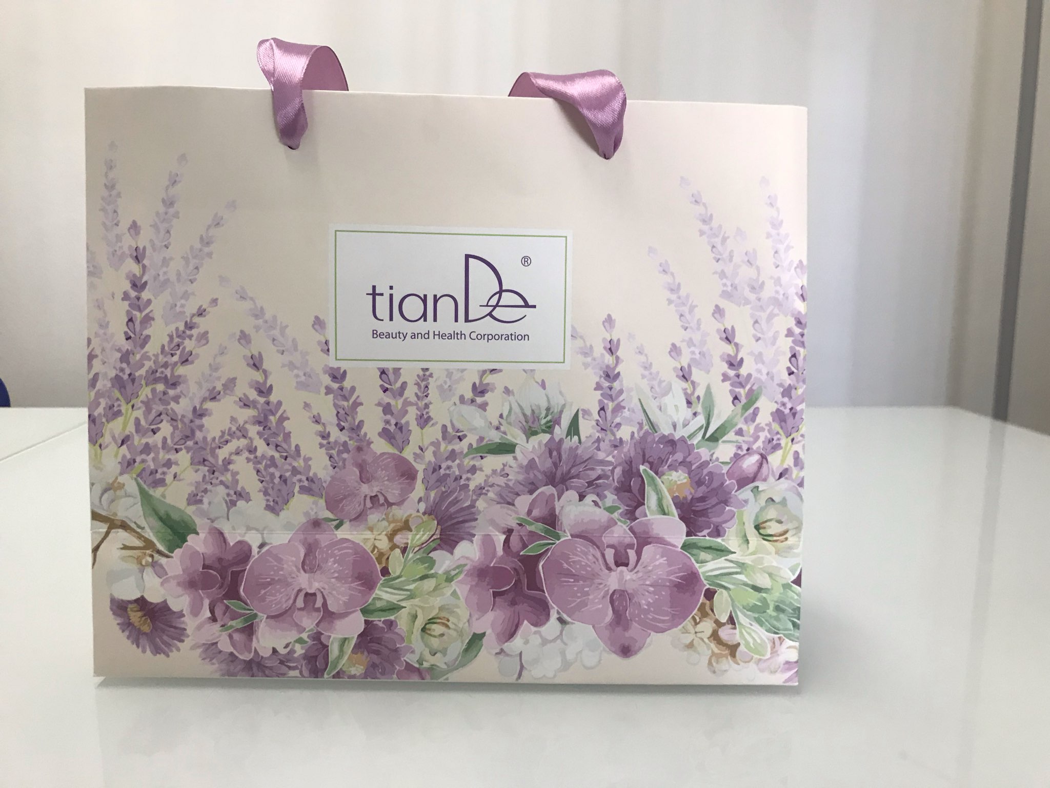 Papírová taška "Něžná orchidej" TianDe-shop-eu