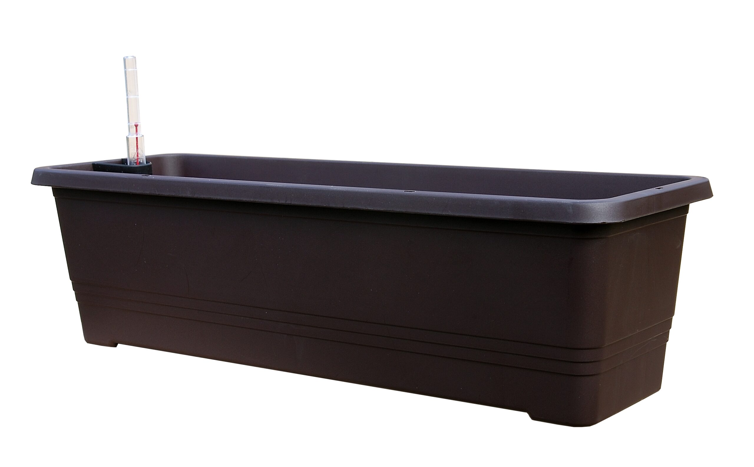 Plastia Samozavlažovací truhlík Bergamot 60 - čokoládová Plastia