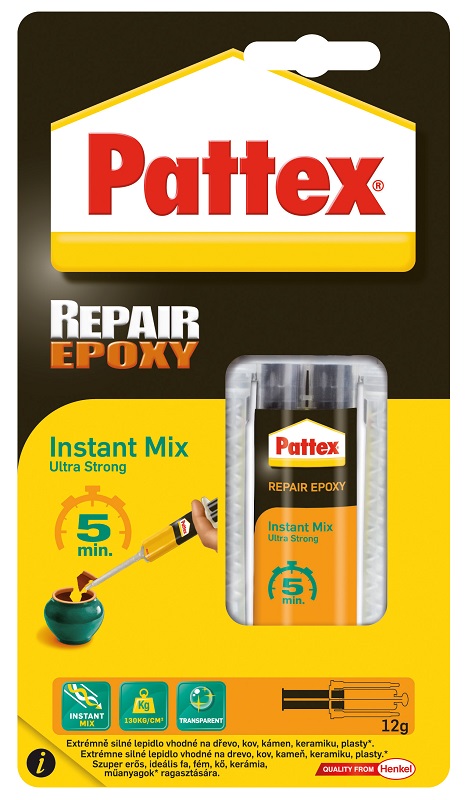 Pattex Repair Epoxy Ultra Strong 5 min. 11ml Distrimo-cz