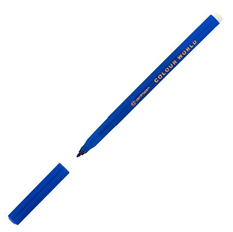 Popisovač Centropen 7550 modrá šíře 1mm vypratelný Papermax-cz