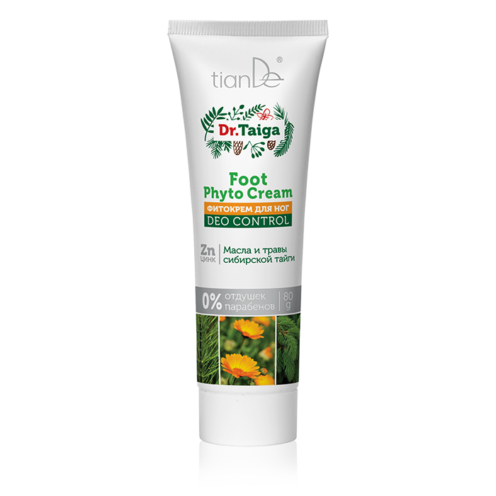 Dr.Taiga Fytokrém na nohy Deo-kontrola TianDe-shop-eu