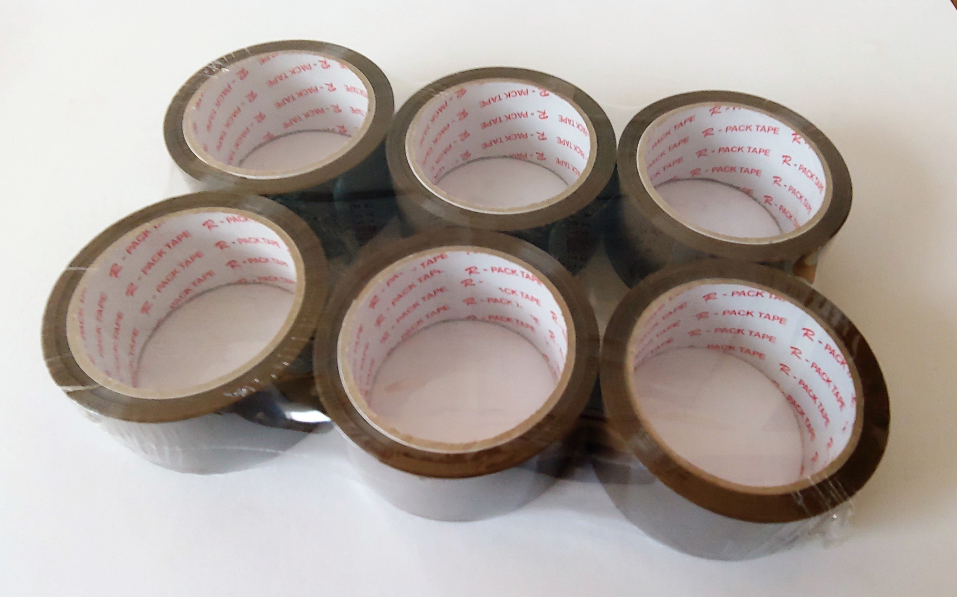 Solvent lepící páska hnědá