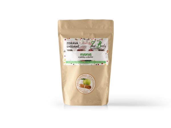 Kuskus s jablky a skořicí 300g IDC-FOOD s.r.o.