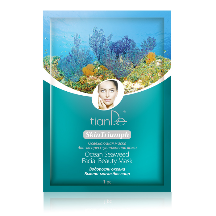 Skin Triumph SLEVA - Pleťová beauty-maska s mořskými řasami TianDe-shop-eu