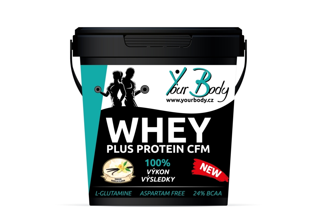 Whey Plus Protein Vanilka 4
