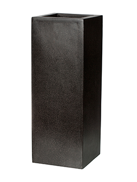 Capi Lux square high 25x25x67 cm - black Capi