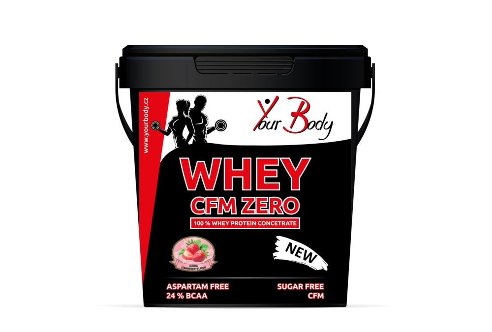 Whey CFM Zero Jahoda 4kg IDC-FOOD s.r.o.