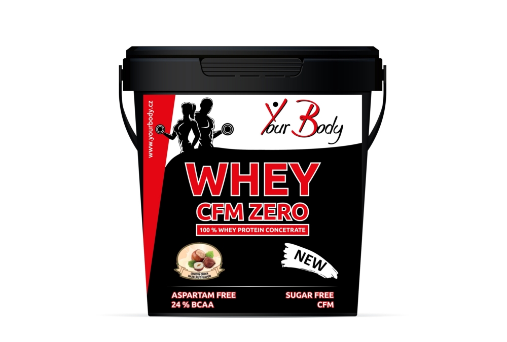 Whey CFM Zero Lískový Ořech 4kg IDC-FOOD s.r.o.