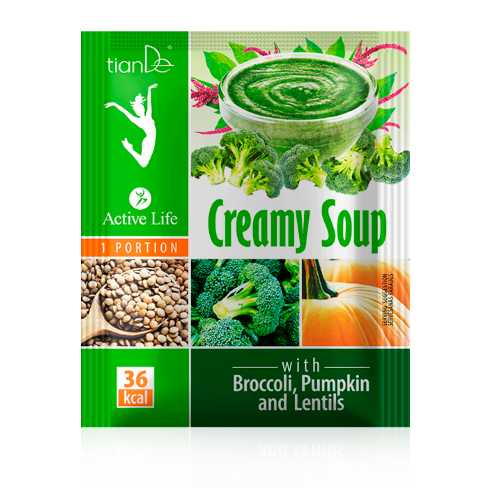 Active Life Krémová polévka s brokolicí