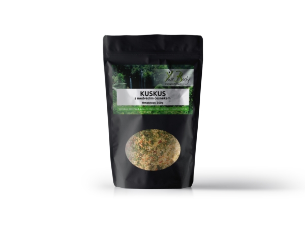 Kukuřičný kuskus s medvědím česnekem 300g IDC-FOOD s.r.o.