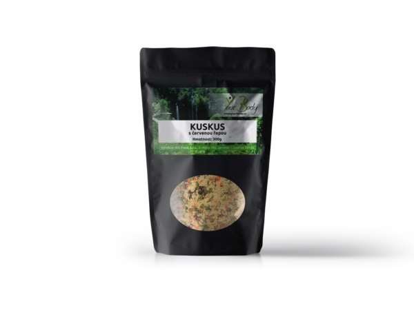 Kukuřičný kuskus s červenou řepou 300g IDC-FOOD s.r.o.