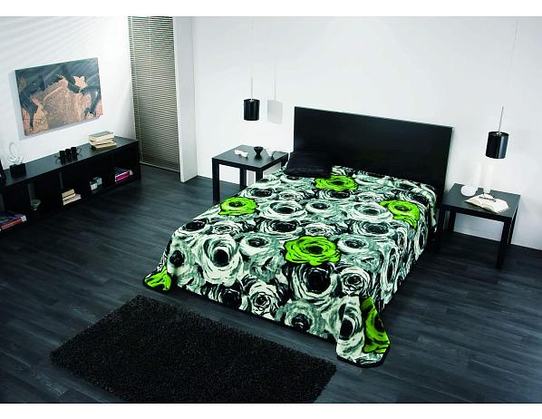 Deka Růže zelené 5327 Carrascal