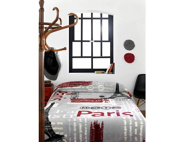 Deka Paris červená 9344 Carrascal