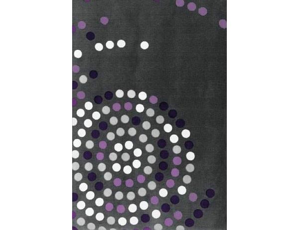 Deka Puntík šedá-fialová 9346 Carrascal