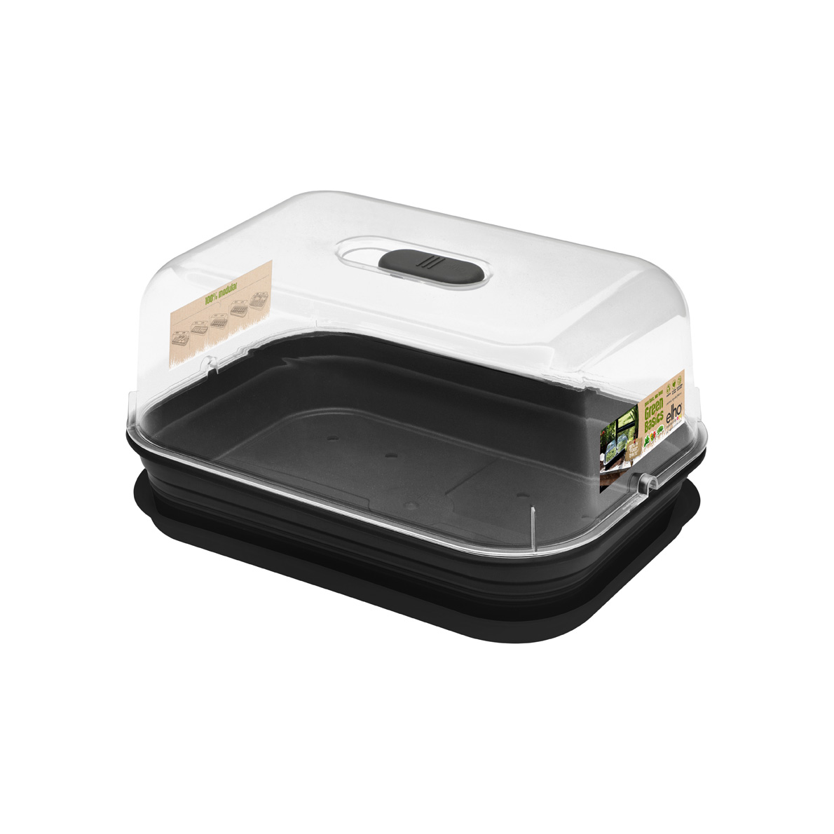 elho minipařeniště green basics S - living black Elho