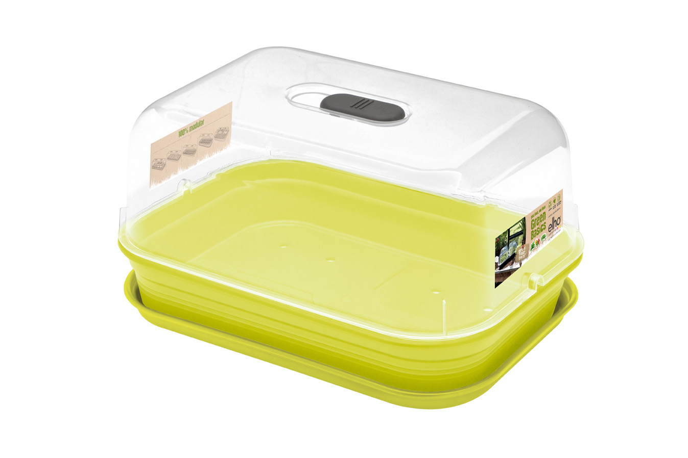 elho minipařeniště green basics M - lime green Elho