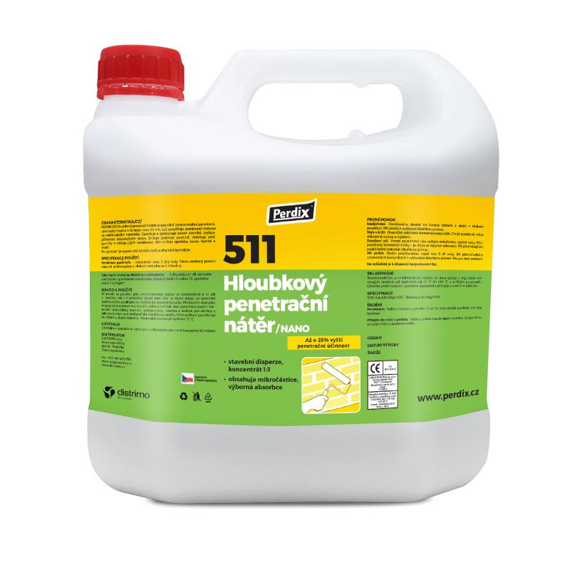 Perdix – 511 Hloub. penetr. nátěr 10l – bílý Distrimo-cz