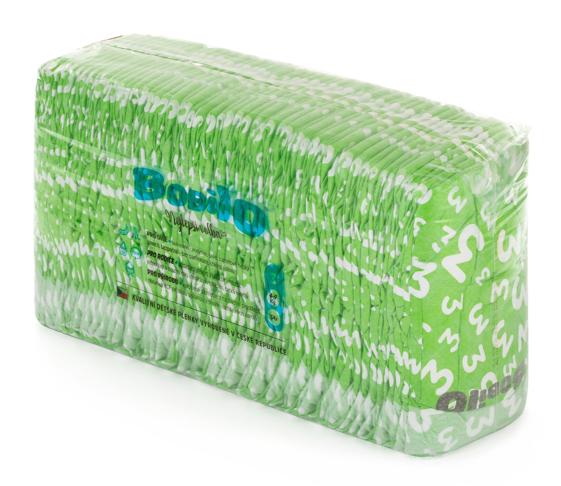 Plenky Bobilo vel. 3 (4-9 kg) 54 ks Darjeeling.cz