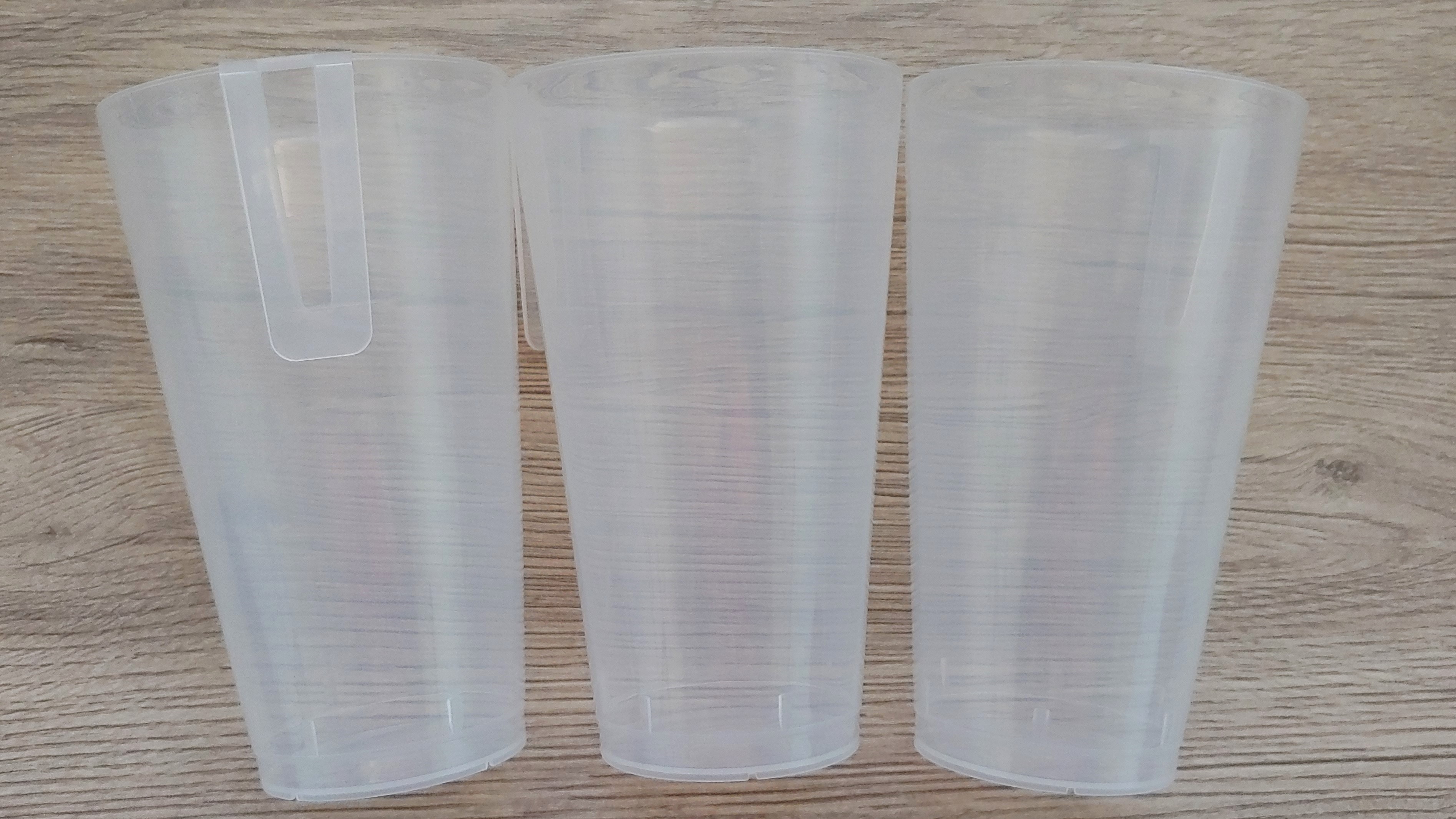 Kelímek TRANSPARENT vratný s klipem