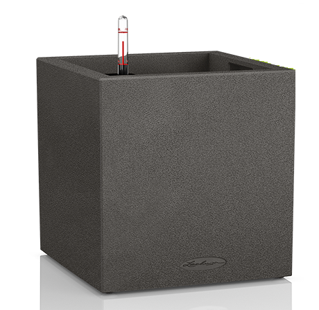 Lechuza Canto square 40 - granitová černá Lechuza