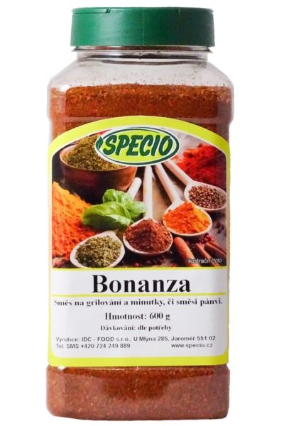 Bonanza - grilovací směs 600g - dóza IDC-FOOD s.r.o.