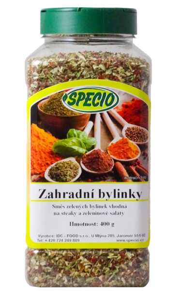 Zahradní bylinky 400g - dóza IDC-FOOD s.r.o.