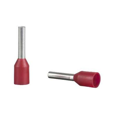 Schneider Electric DZ5CE010 Kabelová koncovka 1mm2 červená střední bal. 1000 ks Schneider Electric