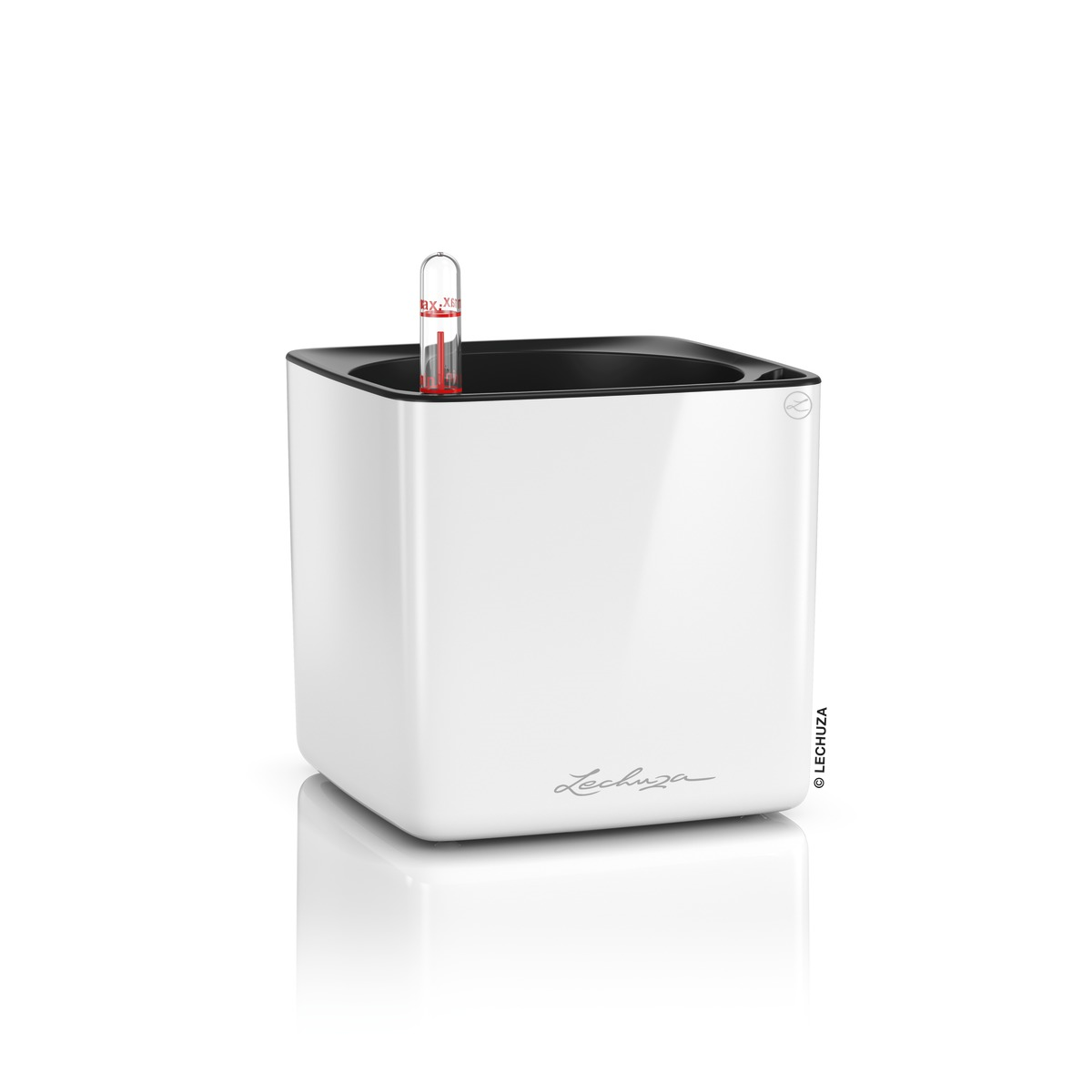 Lechuza Cube Glossy 14 - bílá Lechuza