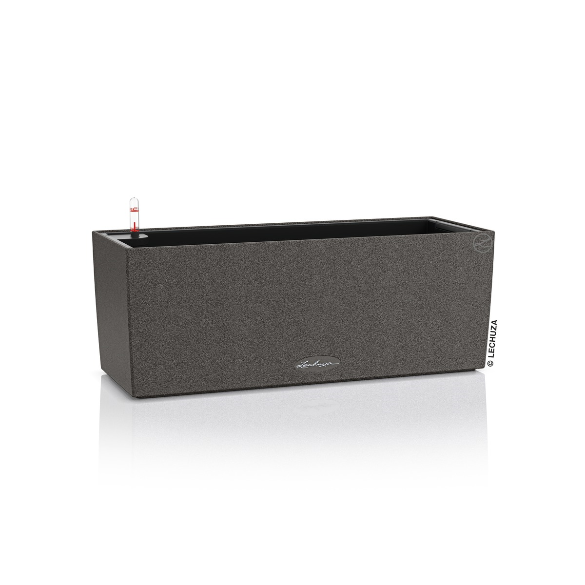Lechuza Balconera Stone 50 - granitová černá Lechuza