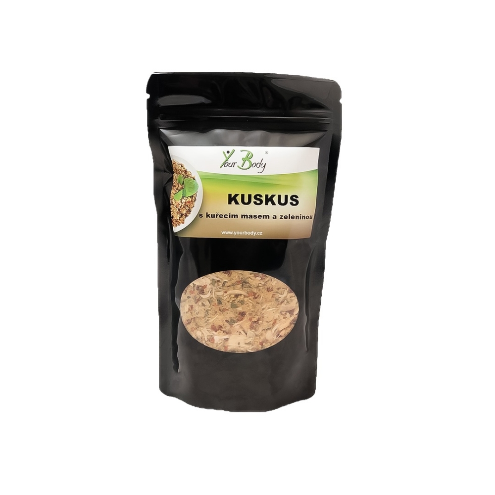 Kuskus s kuřecím masem a zeleninou 250g IDC-FOOD s.r.o.