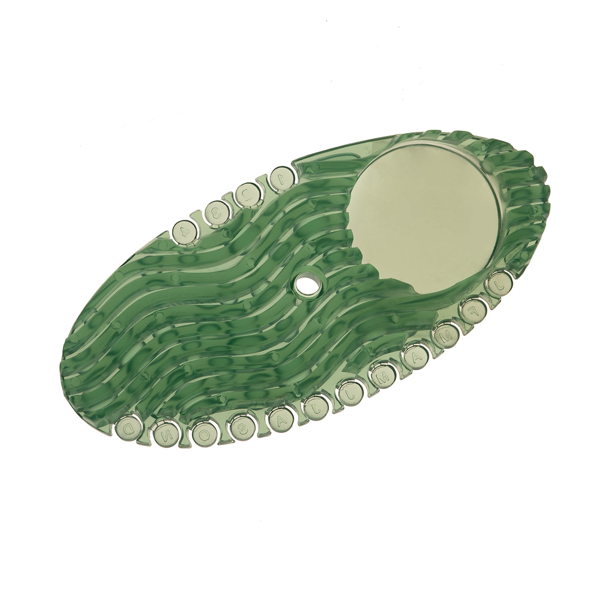 Fre Pro REMIND AIR CURVE – vonná elipsa (vč. plastového držáku) Vůně: Okurka / Meloun (zelená) Fre Pro