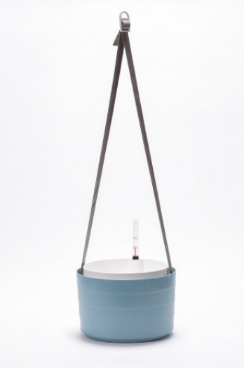 Plastia Žardina samozavlažovací Berberis - šedomodrá + bílá 30 cm Plastia