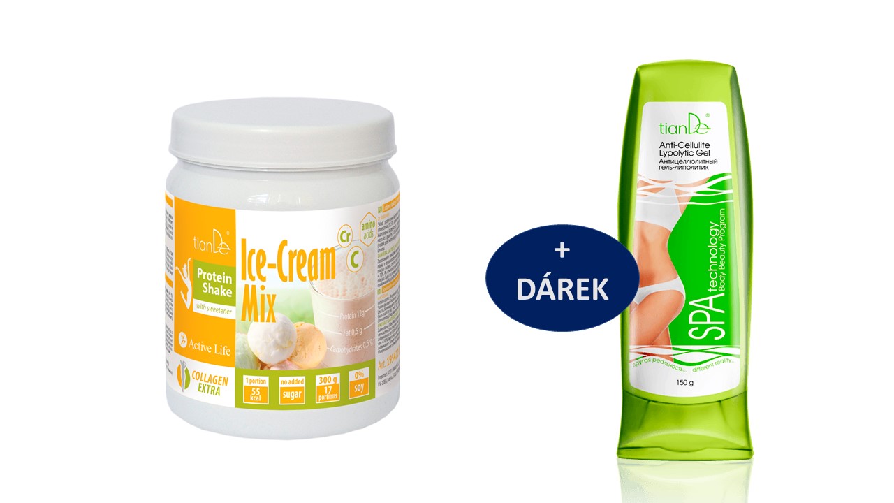 Active Life AKCE Zmrzlinový koktejl + DÁREK Lipolytický gel TianDe-shop-eu