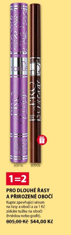 ProVisage AKCE Zpevňující sérum na řasy a obočí + DÁREK Tužka na obočí