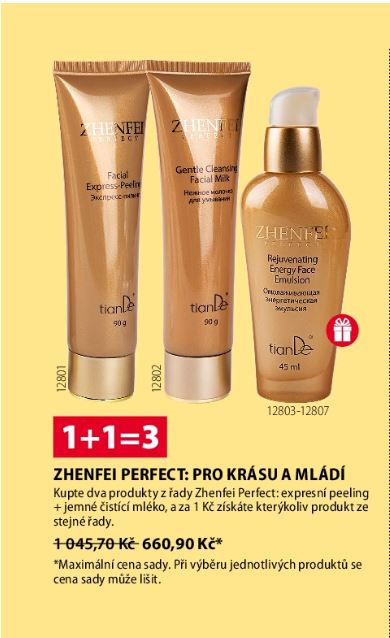 AKCE Zhenfei Perfect + DÁREK Vyberte dárek - Zhenfei Perfect: 12803 Intenzivní hydratační krém TianDe-shop-eu