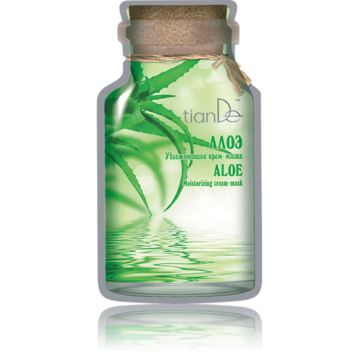 SLEVA - Hydratační krémová maska Aloe TianDe-shop-eu